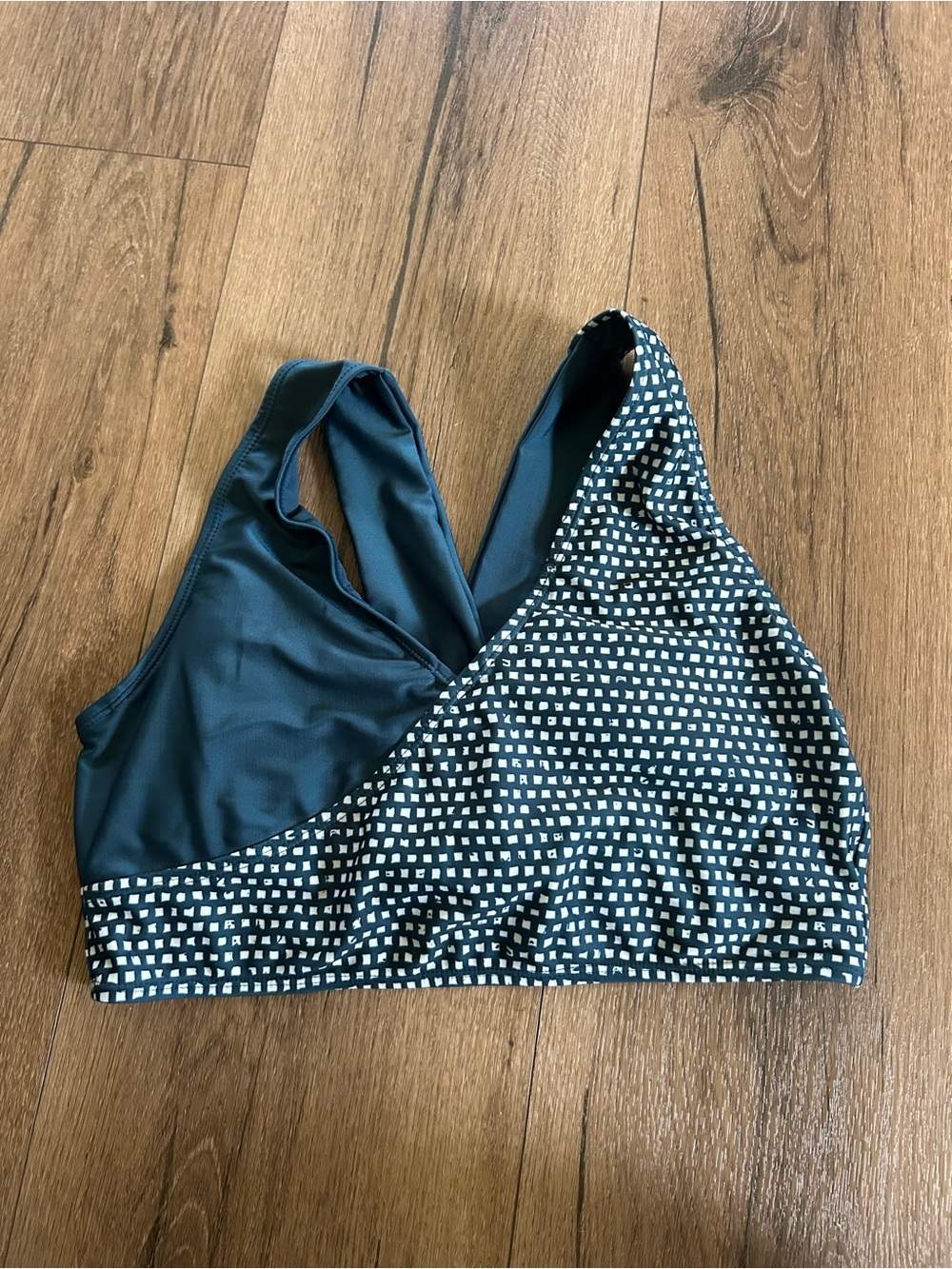 Nani swimwear cross front swim top